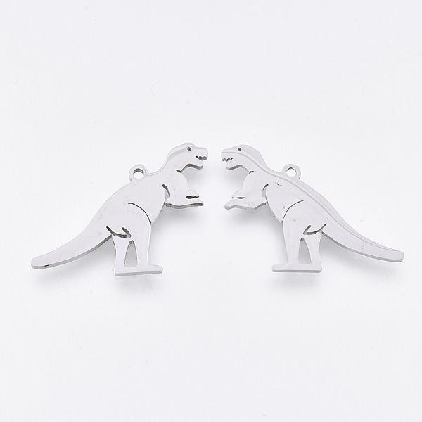 PandaHall 201 Stainless Steel Pendants, Laser Cut Pendants, Dinosaur, Stainless Steel Color, 19.5x24x1mm, Hole: 1.4mm 201 Stainless Steel...
PandaHall 201 Stainless Steel Pendants, Laser Cut Pendants, Dinosaur, Stainless Steel Color, 19.5x24x1mm, Hole: 1.4mm 201 Stainless Steel...