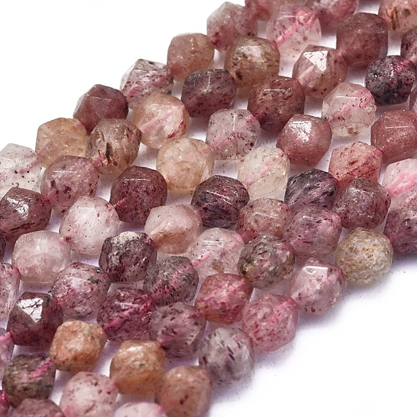 PandaHall Natural Strawberry Quartz Beads Strands, Faceted, Round, 6~6.5x5.5mm, Hole: 1mm, about 63pcs/strand, 15.16 inch(38.5cm) Strawberry...
PandaHall Natural Strawberry Quartz Beads Strands, Faceted, Round, 6~6.5x5.5mm, Hole: 1mm, about 63pcs/strand, 15.16 inch(38.5cm) Strawberry...