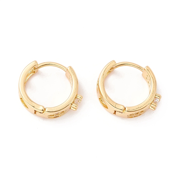 PandaHall Cubic Zirconia Chunky Huggie Hoop Earrings, Real 18K Gold Plated Heart Filigree Hoop Earrings for Girl Women, Clear, 5x14mm, Pin...
PandaHall Cubic Zirconia Chunky Huggie Hoop Earrings, Real 18K Gold Plated Heart Filigree Hoop Earrings for Girl Women, Clear, 5x14mm, Pin...