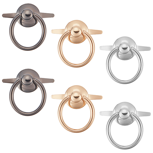 PandaHall WADORN 6Pcs 3 Colors Zinc Alloy Ring Suspension Clasps, Bag Strap Connector Buckle, for Bag Replacement Accessories, Mixed Color...
PandaHall WADORN 6Pcs 3 Colors Zinc Alloy Ring Suspension Clasps, Bag Strap Connector Buckle, for Bag Replacement Accessories, Mixed Color...