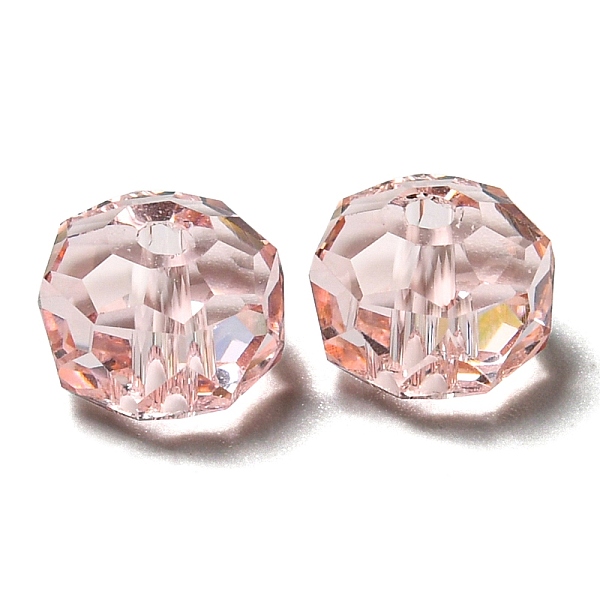 PandaHall Transparent Glass Beads, Faceted, Rondelle, Rosaline, 8x5mm, Hole: 1.2mm Glass Rondelle Pink
PandaHall Transparent Glass Beads, Faceted, Rondelle, Rosaline, 8x5mm, Hole: 1.2mm Glass Rondelle Pink