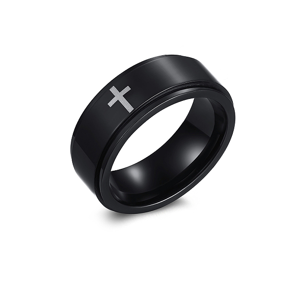 PandaHall Stainless Steel Rotating Plain Band Ring, Fidget Spinner Ring for Calming Worry Meditation, Electrophoresis Black, US Size 12...
PandaHall Stainless Steel Rotating Plain Band Ring, Fidget Spinner Ring for Calming Worry Meditation, Electrophoresis Black, US Size 12...
