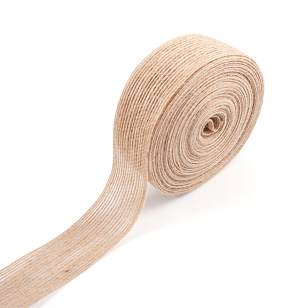 PandaHall Burlap Fabric Ribbon, for Craft Making, Tan, 1-1/4 inch(30mm), about 10m/roll Burlap None Orange
PandaHall Burlap Fabric Ribbon, for Craft Making, Tan, 1-1/4 inch(30mm), about 10m/roll Burlap None Orange