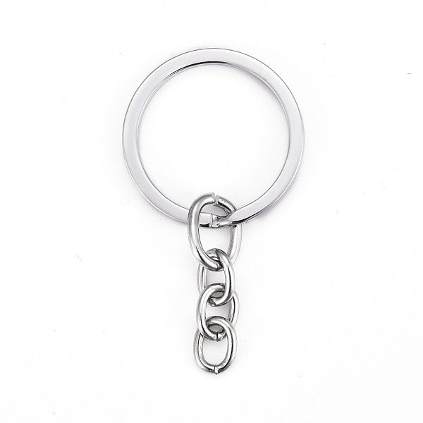 PandaHall Alloy Split Key Rings, with Chains, Keychain Clasp Findings, Platinum, 22mm Alloy Ring
PandaHall Alloy Split Key Rings, with Chains, Keychain Clasp Findings, Platinum, 22mm Alloy Ring