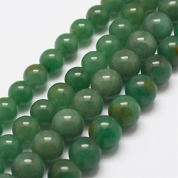 PandaHall Natural Green Aventurine Bead Strands, Round, 10~12mm, Hole: 1mm, about 33~40pcs/strand, 15.7 inch(40cm). Green Aventurine Round
PandaHall Natural Green Aventurine Bead Strands, Round, 10~12mm, Hole: 1mm, about 33~40pcs/strand, 15.7 inch(40cm). Green Aventurine Round