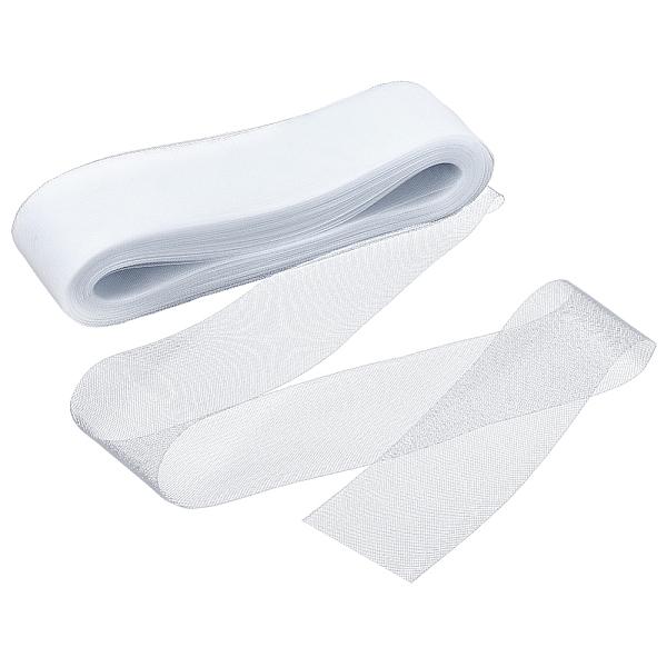 PandaHall Polyester Deco Mesh Ribbons, Tulle Fabric for Garment Making, White, 1/4 inch(7.5mm), about 50 Yards/Roll Polyester None White
PandaHall Polyester Deco Mesh Ribbons, Tulle Fabric for Garment Making, White, 1/4 inch(7.5mm), about 50 Yards/Roll Polyester None White