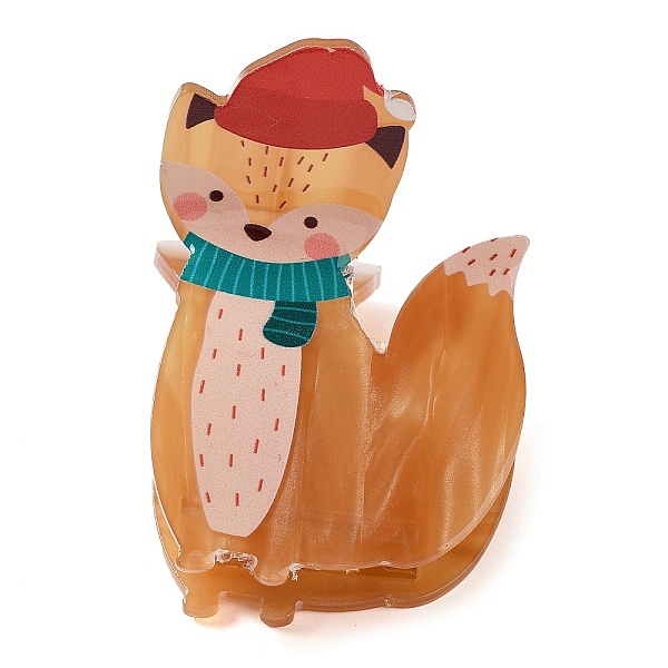 PandaHall Animal PVC Plastic Claw Hair Clips, with Steel Findings, Hair Accessories for Girls, Squirrel, 63x49.5x65mm Plastic Squirrel
PandaHall Animal PVC Plastic Claw Hair Clips, with Steel Findings, Hair Accessories for Girls, Squirrel, 63x49.5x65mm Plastic Squirrel