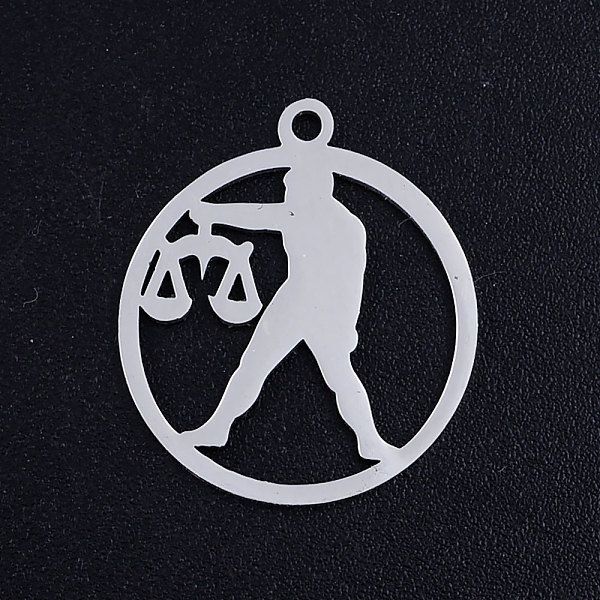 PandaHall 201 Stainless Steel Pendants, Constellation, Stainless Steel Color, Libra, 20.5x18x1mm, Hole: 1.5mm 201 Stainless Steel Libra
PandaHall 201 Stainless Steel Pendants, Constellation, Stainless Steel Color, Libra, 20.5x18x1mm, Hole: 1.5mm 201 Stainless Steel Libra
