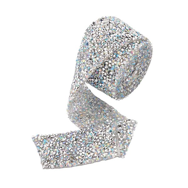PandaHall Glitter Resin Hotfix Rhinestone(Hot Melt Adhesive On The Back), Rhinestone Trimming, Costume Accessories, Clear AB, 29.5x2.3mm..., White
PandaHall Glitter Resin Hotfix Rhinestone(Hot Melt Adhesive On The Back), Rhinestone Trimming, Costume Accessories, Clear AB, 29.5x2.3mm..., White