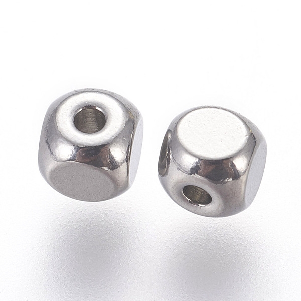 PandaHall 201 Stainless Steel Beads, Cube, Stainless Steel Color, 4x4x4mm, Hole: 1.2mm 201 Stainless Steel Cube
PandaHall 201 Stainless Steel Beads, Cube, Stainless Steel Color, 4x4x4mm, Hole: 1.2mm 201 Stainless Steel Cube