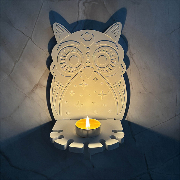 PandaHall DIY Silicone Candle Molds, For Candle Making, Owl, 98~228x126~165x7~9mm, 2pcs/set Silicone Owl White
PandaHall DIY Silicone Candle Molds, For Candle Making, Owl, 98~228x126~165x7~9mm, 2pcs/set Silicone Owl White