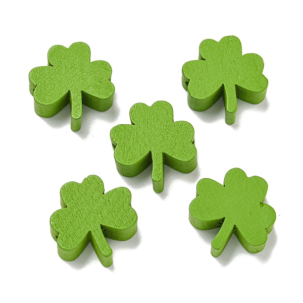 PandaHall Printed Wood Beads, Saint Patrick's Day Beads, Clover, Yellow Green, 20x19.5x8mm, Hole: 3mm Wood Clover
PandaHall Printed Wood Beads, Saint Patrick's Day Beads, Clover, Yellow Green, 20x19.5x8mm, Hole: 3mm Wood Clover