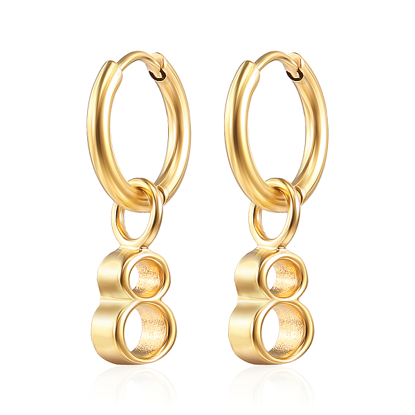 PandaHall Stainless Steel Number 8 Dangle Earrings for Women Stainless Steel Number
PandaHall Stainless Steel Number 8 Dangle Earrings for Women Stainless Steel Number