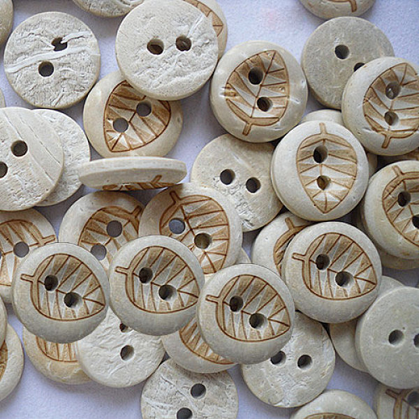 PandaHall 2-Hole Buttons for Kids , Coconut Button, Gainsboro, about 13mm in diameter, about 100pcs/bag Coconut Gray
PandaHall 2-Hole Buttons for Kids , Coconut Button, Gainsboro, about 13mm in diameter, about 100pcs/bag Coconut Gray