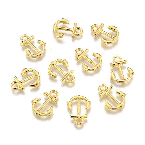 PandaHall Anchor Brass Pendants, Golden, 16x11.5x1.8mm, Hole: 2mm Brass Anchor & Helm
PandaHall Anchor Brass Pendants, Golden, 16x11.5x1.8mm, Hole: 2mm Brass Anchor & Helm