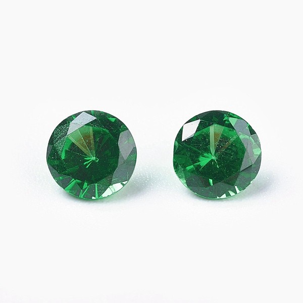 PandaHall Cubic Zirconia Pointed Back Cabochons, Diamond, Faceted, Green, 5x3mm Cubic Zirconia Diamond Green
PandaHall Cubic Zirconia Pointed Back Cabochons, Diamond, Faceted, Green, 5x3mm Cubic Zirconia Diamond Green