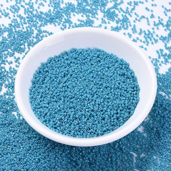PandaHall MIYUKI Delica Beads, Cylinder, Japanese Seed Beads, 11/0, (DB2133) Duracoat Dyed Opaque Azure, 1.3x1.6mm, Hole: 0.8mm, about..., Cyan
PandaHall MIYUKI Delica Beads, Cylinder, Japanese Seed Beads, 11/0, (DB2133) Duracoat Dyed Opaque Azure, 1.3x1.6mm, Hole: 0.8mm, about..., Cyan