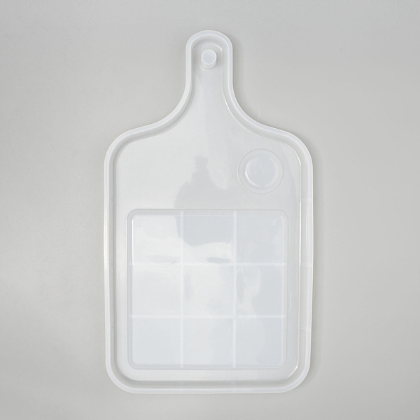 PandaHall Rectangle with Pattern Handle Dinner Plate Silicone Molds, Resin Casting Tray Molds, For UV Resin, Epoxy Resin Craft Making, White...
PandaHall Rectangle with Pattern Handle Dinner Plate Silicone Molds, Resin Casting Tray Molds, For UV Resin, Epoxy Resin Craft Making, White...