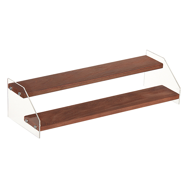 PandaHall 2-Tier Transparent Acrylic Minifigures Display Risers, Wooden Tired Action Figures Organizer Holder, for Cosmetic, Doll, Model..., Brown
PandaHall 2-Tier Transparent Acrylic Minifigures Display Risers, Wooden Tired Action Figures Organizer Holder, for Cosmetic, Doll, Model..., Brown