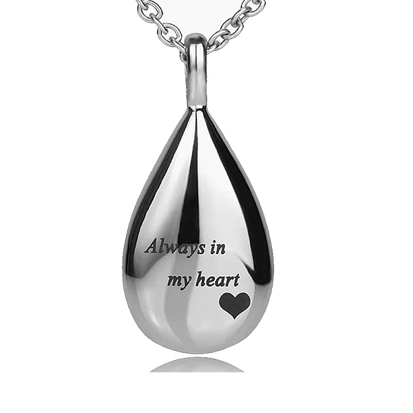 PandaHall Stainless Steel Pendant Necklaces, Urn Ashes Necklaces, with Pin and Funnel, Stainless Steel Color, 21.65 inch(55cm) Stainless...
PandaHall Stainless Steel Pendant Necklaces, Urn Ashes Necklaces, with Pin and Funnel, Stainless Steel Color, 21.65 inch(55cm) Stainless...
