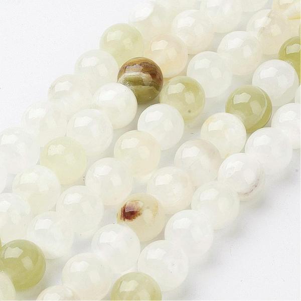 PandaHall Natural Gemstone Beads Strands, Flower Jade(Afghanistan Jade), Round, 10mm, Hole: 1mm, about 40pcs/strand, 15~16 inch Flower Jade...
PandaHall Natural Gemstone Beads Strands, Flower Jade(Afghanistan Jade), Round, 10mm, Hole: 1mm, about 40pcs/strand, 15~16 inch Flower Jade...