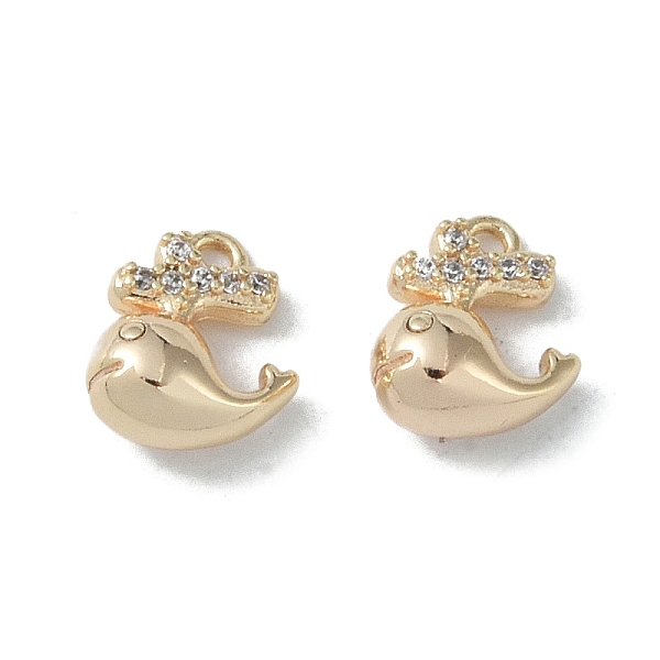 PandaHall Ocean Collection Theme Jewelry, Brass with Cubic Zirconia Charms, Real 18K Gold Plated, Whale, 10x8.5x5mm, Hole: 1.2mm Brass+Cubic..., Clear
PandaHall Ocean Collection Theme Jewelry, Brass with Cubic Zirconia Charms, Real 18K Gold Plated, Whale, 10x8.5x5mm, Hole: 1.2mm Brass+Cubic..., Clear