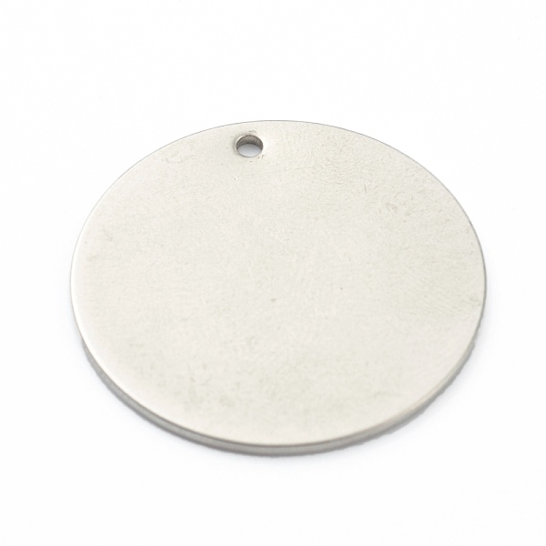 PandaHall 304 Stainless Steel Pendants, Stamping Blank Tag, Flat Round, Stainless Steel Color, 15x1mm, Hole: 1.4mm 304 Stainless Steel Flat...
PandaHall 304 Stainless Steel Pendants, Stamping Blank Tag, Flat Round, Stainless Steel Color, 15x1mm, Hole: 1.4mm 304 Stainless Steel Flat...