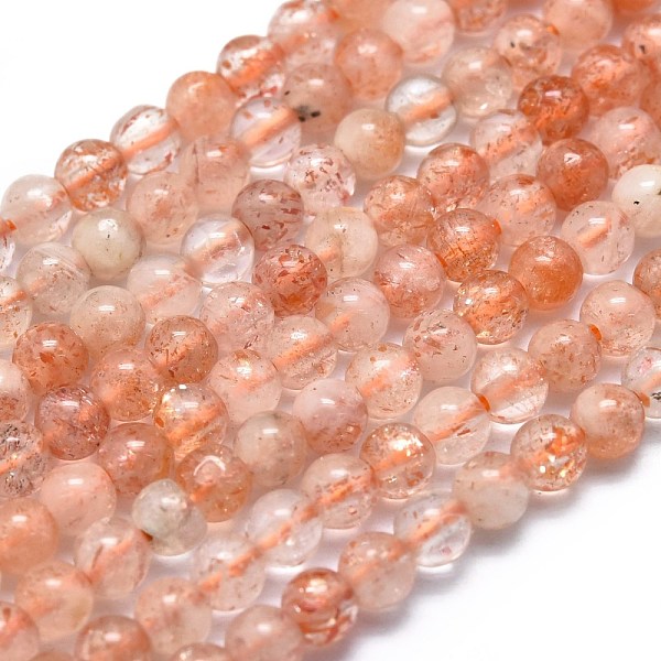 PandaHall Natural Sunstone Beads Strands, Round, 3mm, Hole: 0.5mm, about 130pcs/Strand, 15.35 inch(39cm) Sunstone Round
PandaHall Natural Sunstone Beads Strands, Round, 3mm, Hole: 0.5mm, about 130pcs/Strand, 15.35 inch(39cm) Sunstone Round