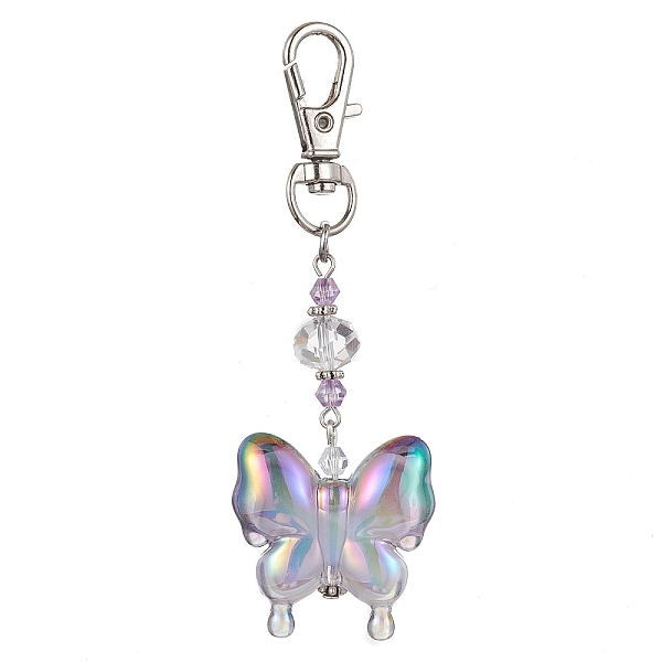 PandaHall Acrylic Butterfly Pendants Decorations, with Alloy Swivel Lobster Claw Clasps, Platinum, Gray, 90mm Acrylic Gray
PandaHall Acrylic Butterfly Pendants Decorations, with Alloy Swivel Lobster Claw Clasps, Platinum, Gray, 90mm Acrylic Gray