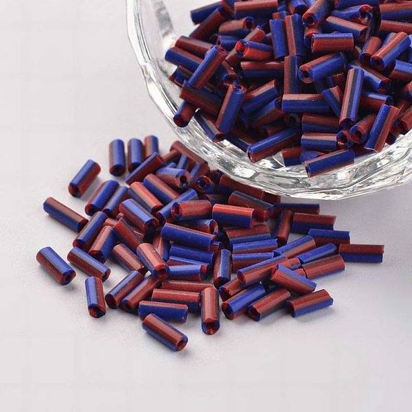 PandaHall 8/0 Opaque Colours Seep Glass Bugle Beads, FireBrick, 6~7x2mm, Hole: 0.5mm, about 9000pcs/450g Glass Red
PandaHall 8/0 Opaque Colours Seep Glass Bugle Beads, FireBrick, 6~7x2mm, Hole: 0.5mm, about 9000pcs/450g Glass Red