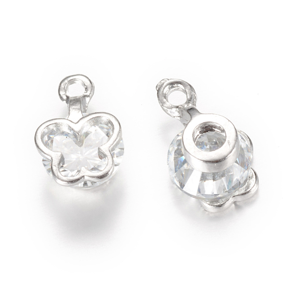 PandaHall Alloy Cubic Zirconia Charms, Butterfly, Clear, Platinum, 12x7x5.5mm, Hole: 1mm Alloy+Cubic Zirconia Butterfly Clear
PandaHall Alloy Cubic Zirconia Charms, Butterfly, Clear, Platinum, 12x7x5.5mm, Hole: 1mm Alloy+Cubic Zirconia Butterfly Clear