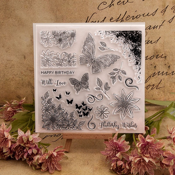 PandaHall Transparent Clear Silicone Stamp/Seal, For DIY Scrapbooking/Photo Album Decorative, Use with Acrylic Printing Template Tool, Stamp...
PandaHall Transparent Clear Silicone Stamp/Seal, For DIY Scrapbooking/Photo Album Decorative, Use with Acrylic Printing Template Tool, Stamp...