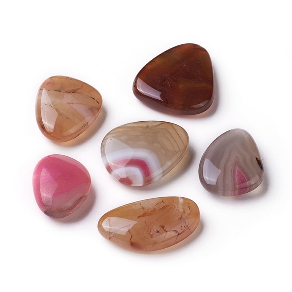 PandaHall Natural Agate Beads, No Hole/Undrilled, Dyed & Heated, Nuggets, Tumbled Stone, Vase Filler Gems, 35~45.4x26~39.3x11.5~13mm Natural...
PandaHall Natural Agate Beads, No Hole/Undrilled, Dyed & Heated, Nuggets, Tumbled Stone, Vase Filler Gems, 35~45.4x26~39.3x11.5~13mm Natural...