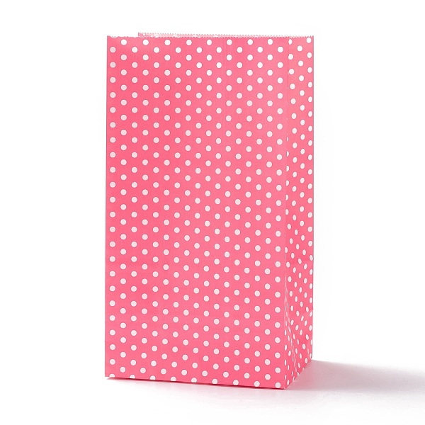 PandaHall Rectangle Kraft Paper Bags, None Handles, Gift Bags, Polka Dot Pattern, Fuchsia, 13x8x24cm Paper Polka Dot Pink
PandaHall Rectangle Kraft Paper Bags, None Handles, Gift Bags, Polka Dot Pattern, Fuchsia, 13x8x24cm Paper Polka Dot Pink
