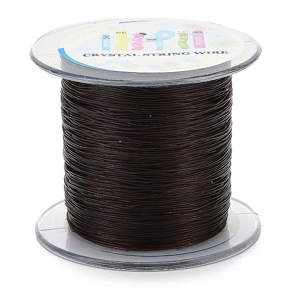 PandaHall Korean Elastic Crystal Thread, Coconut Brown, 0.6mm, about 174.97 yards(160m)/roll TPU Round Brown
PandaHall Korean Elastic Crystal Thread, Coconut Brown, 0.6mm, about 174.97 yards(160m)/roll TPU Round Brown