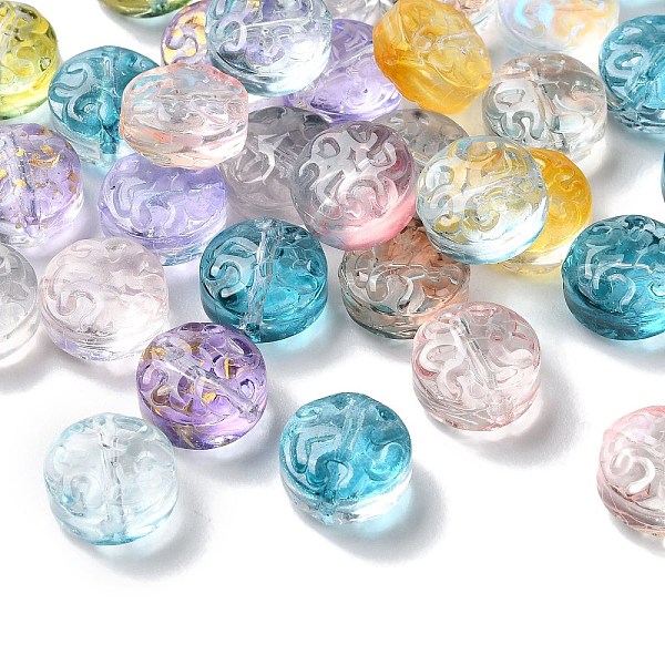PandaHall Transparent Glass Beads, Flat Round, Mixed Color, 10x6mm, Hole: 1mm Glass Flat Round Multicolor
PandaHall Transparent Glass Beads, Flat Round, Mixed Color, 10x6mm, Hole: 1mm Glass Flat Round Multicolor