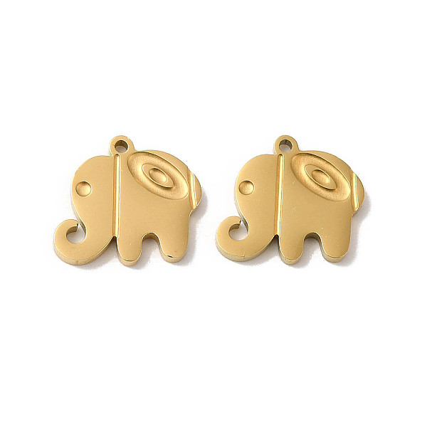 PandaHall Manual Polishing 304 Stainless Steel Charms, Elephant Charm, Real 18K Gold Plated, 10.5x11.5x1.5mm, Hole: 1mm 304 Stainless Steel...
PandaHall Manual Polishing 304 Stainless Steel Charms, Elephant Charm, Real 18K Gold Plated, 10.5x11.5x1.5mm, Hole: 1mm 304 Stainless Steel...