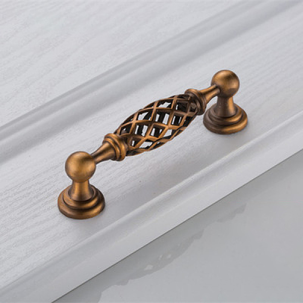 PandaHall Alloy Drawer Birdcage Pulls, Cabinet Pulls Handles for Drawer, Doorknob Accessories, Bicone, Other Color, 118x37mm, Hole Center...
PandaHall Alloy Drawer Birdcage Pulls, Cabinet Pulls Handles for Drawer, Doorknob Accessories, Bicone, Other Color, 118x37mm, Hole Center...