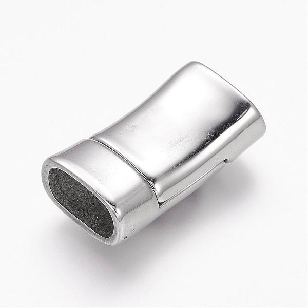 PandaHall 304 Stainless Steel Magnetic Clasps with Glue-in Ends, Rectangle with Cross, Antique Silver, 29.5x16x10mm, Hole: 7x13mm 304...
PandaHall 304 Stainless Steel Magnetic Clasps with Glue-in Ends, Rectangle with Cross, Antique Silver, 29.5x16x10mm, Hole: 7x13mm 304...