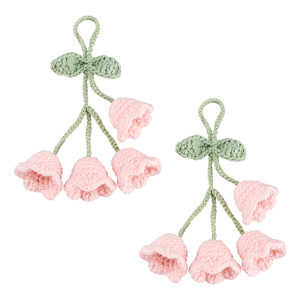 PandaHall FINGERINSPIRE 2pcs Car Mirror Hanging Accessories 7.4inch Crochet Pink Lily of The Valley Hanging Pendant Decor Crochet Knitting...
PandaHall FINGERINSPIRE 2pcs Car Mirror Hanging Accessories 7.4inch Crochet Pink Lily of The Valley Hanging Pendant Decor Crochet Knitting...