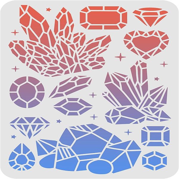 PandaHall FINGERINSPIRE Diamond Stencils 29.7x21cm Plastic Gem Drawing Painting Stencil Gems Stars Pattern Stencils Bling Diamond Reusable...
PandaHall FINGERINSPIRE Diamond Stencils 29.7x21cm Plastic Gem Drawing Painting Stencil Gems Stars Pattern Stencils Bling Diamond Reusable...