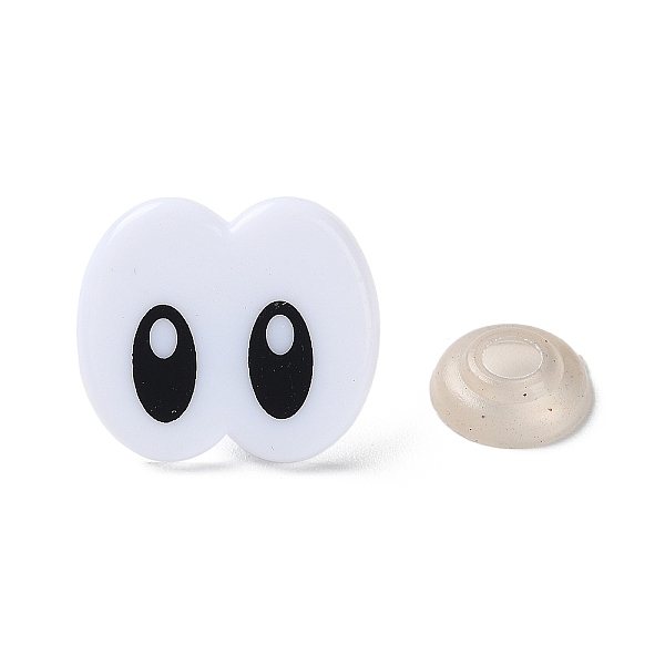 PandaHall Plastic Craft Doll Eyes, Feet Cone Studs, with Plastic Pins, White, 16.5x24.5x21.5mm Plastic White
PandaHall Plastic Craft Doll Eyes, Feet Cone Studs, with Plastic Pins, White, 16.5x24.5x21.5mm Plastic White