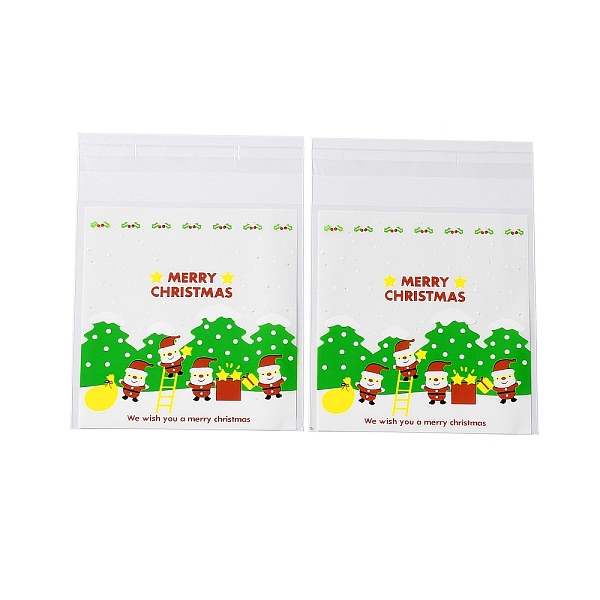 PandaHall Christmas Theme Plastic Bakeware Bag, with Self-adhesive, for Chocolate, Candy, Cookies, Square, Lime Green, 130x100x0.2mm, about...
PandaHall Christmas Theme Plastic Bakeware Bag, with Self-adhesive, for Chocolate, Candy, Cookies, Square, Lime Green, 130x100x0.2mm, about...