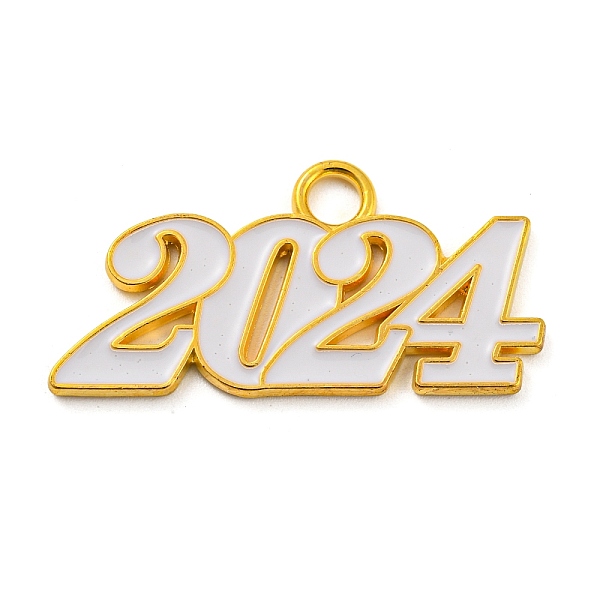 PandaHall Alloy Enamel Pendants, Lead Free and Cadmium Free, Number 2024 Charm, Golden, WhiteSmoke, 18.5x36.5x1.5mm, Hole: 4mm Alloy+Enamel..., White
PandaHall Alloy Enamel Pendants, Lead Free and Cadmium Free, Number 2024 Charm, Golden, WhiteSmoke, 18.5x36.5x1.5mm, Hole: 4mm Alloy+Enamel..., White