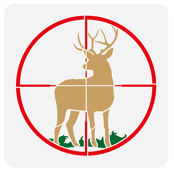 PandaHall FINGERINSPIRE Deer and Scopes Painting Stencil 11.8x11.8inch Washable Deer on Grassland Drawing Template Decorative Deer Locked in...
PandaHall FINGERINSPIRE Deer and Scopes Painting Stencil 11.8x11.8inch Washable Deer on Grassland Drawing Template Decorative Deer Locked in...