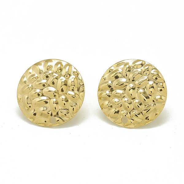 PandaHall 304 Stainless Steel Stud Earring Findings, with Loop, Flat Round, Golden, 16mm, Hole: 1.4mm, Pin: 0.8mm 304 Stainless Steel Flat...
PandaHall 304 Stainless Steel Stud Earring Findings, with Loop, Flat Round, Golden, 16mm, Hole: 1.4mm, Pin: 0.8mm 304 Stainless Steel Flat...