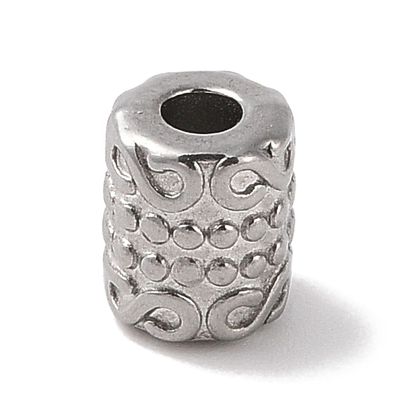 PandaHall 304 Stainless Steel Beads, Column, Stainless Steel Color, 7x6mm, Hole: 2.2mm 304 Stainless Steel Column
PandaHall 304 Stainless Steel Beads, Column, Stainless Steel Color, 7x6mm, Hole: 2.2mm 304 Stainless Steel Column
