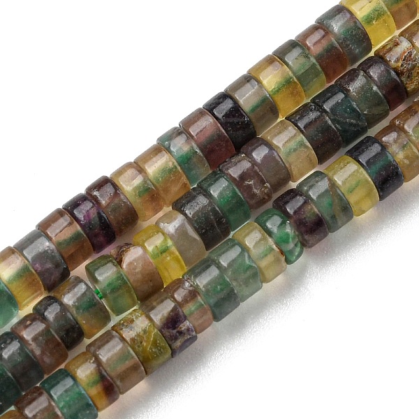 PandaHall Natural Fluorite Beads Strands, Flat Round/Disc, Heishi Beads, 4x1.8~2mm, Hole: 0.8mm, about 203pcs/strand, 15.35~15.43 inch...
PandaHall Natural Fluorite Beads Strands, Flat Round/Disc, Heishi Beads, 4x1.8~2mm, Hole: 0.8mm, about 203pcs/strand, 15.35~15.43 inch...