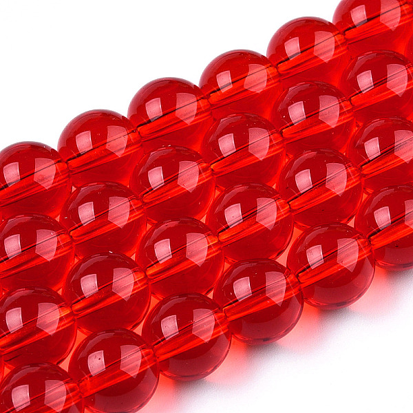 PandaHall Transparent Glass Beads Strands, Round, Red, 9.5~10mm, Hole: 1.5mm, about 40~42pcs/strand, 14.76~15.12 inch(37.5~38.4cm) Glass...
PandaHall Transparent Glass Beads Strands, Round, Red, 9.5~10mm, Hole: 1.5mm, about 40~42pcs/strand, 14.76~15.12 inch(37.5~38.4cm) Glass...