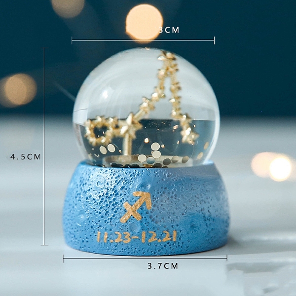 PandaHall Zodiac Gifts, Constellations Snow Globe, Crystal Sphere House Gifts Desktop Decor, Crystal Ball Birthday Present with Base...
PandaHall Zodiac Gifts, Constellations Snow Globe, Crystal Sphere House Gifts Desktop Decor, Crystal Ball Birthday Present with Base...